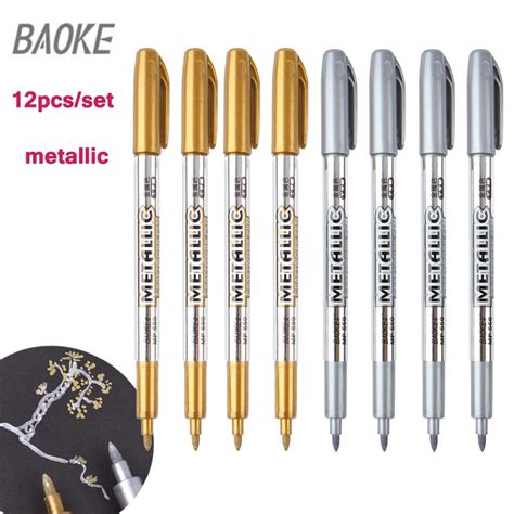 gold metallic fabric markers|gold glitter pen for fabric.